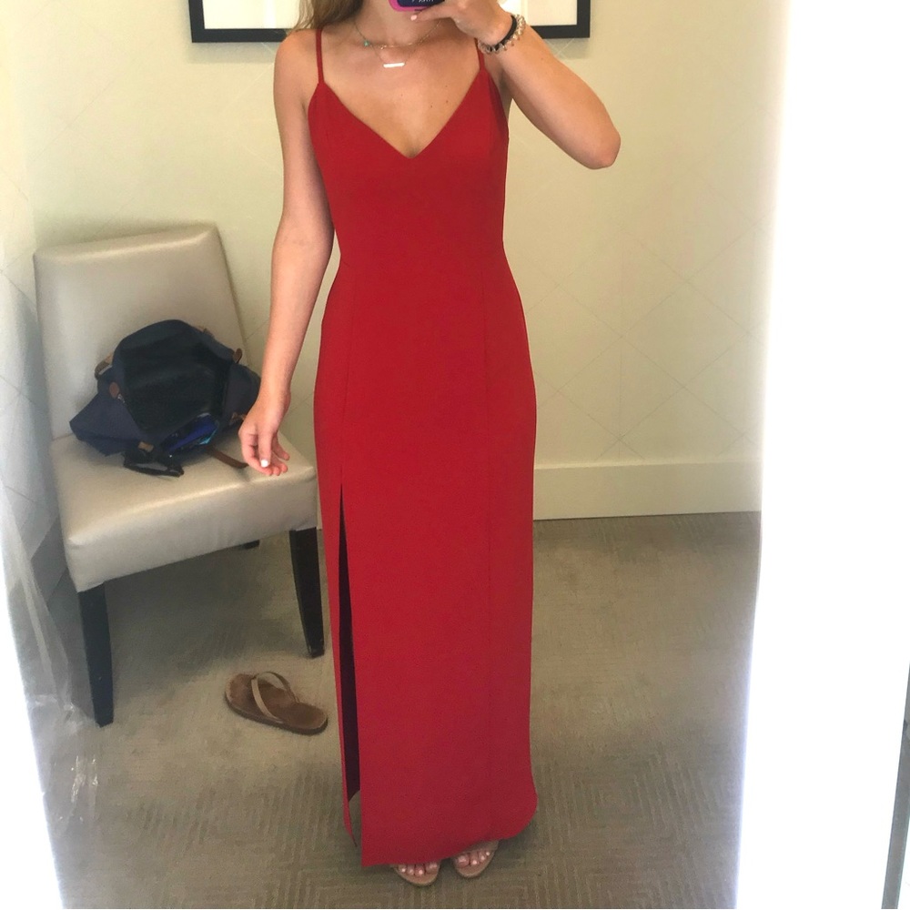 Amanda Uprichard Red Gown